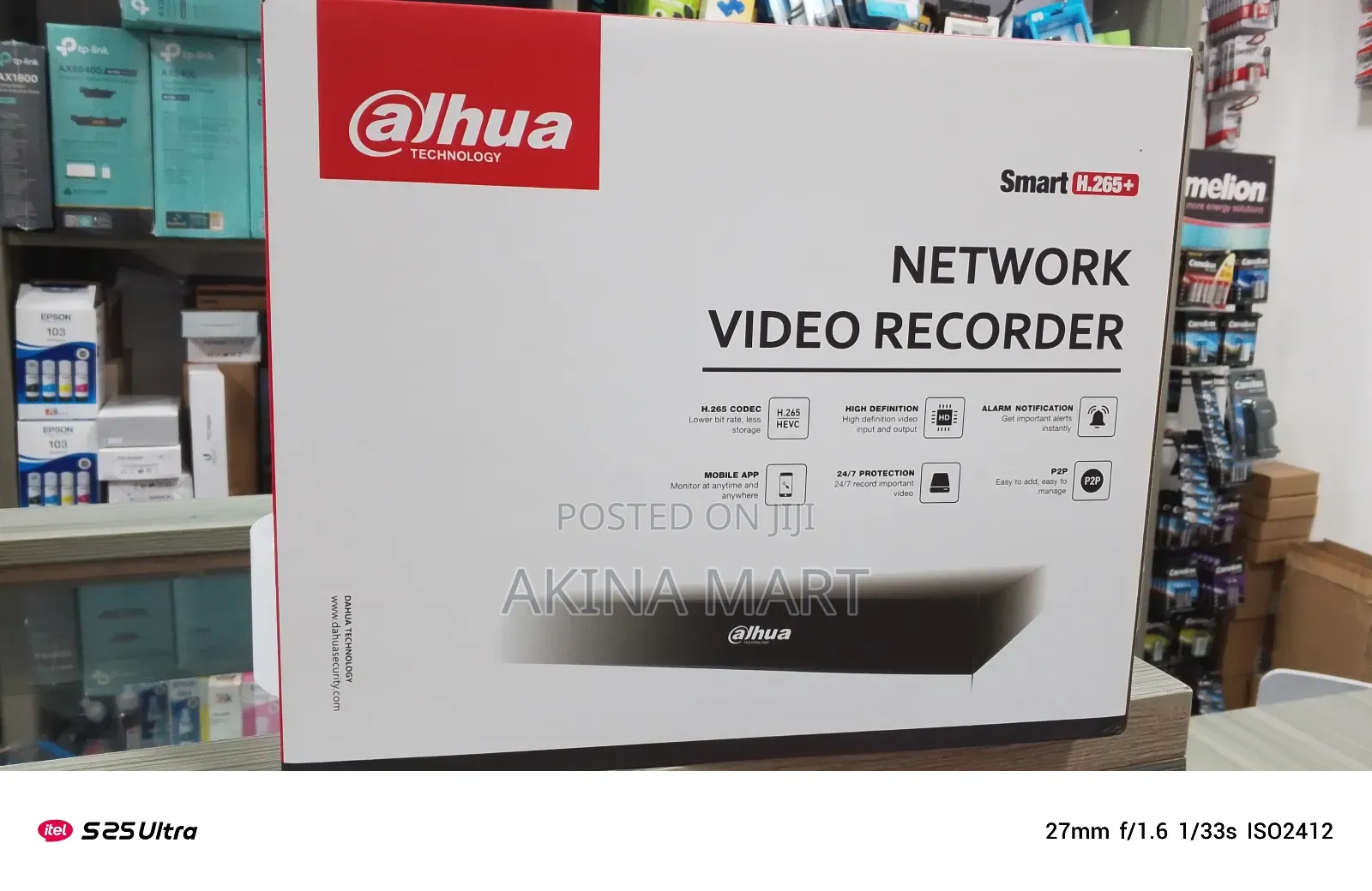 4ch NVR Poe Dahua Network Video Recorder