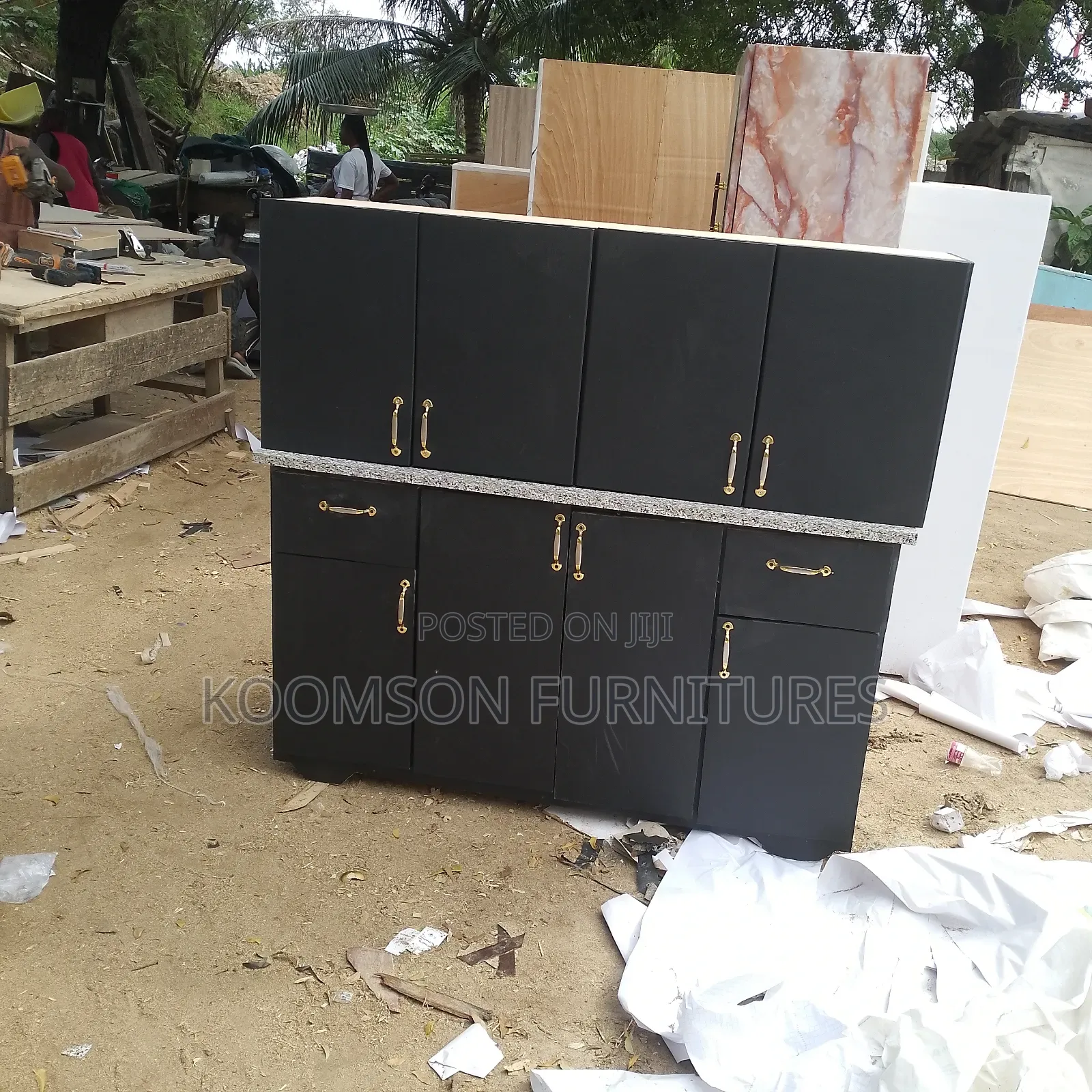 Quality Kitchen Cabinet 5ft Both (Payment After Delivery)