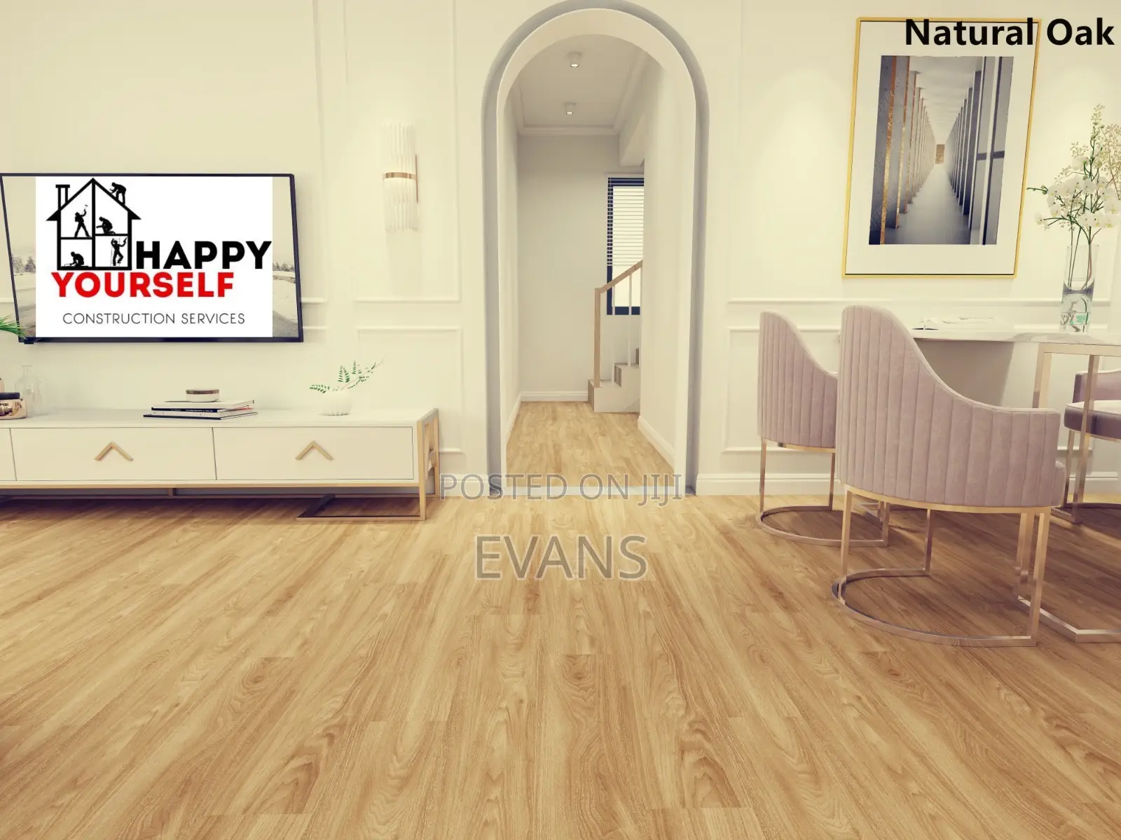 Spc Vynil Natural Oak Shade