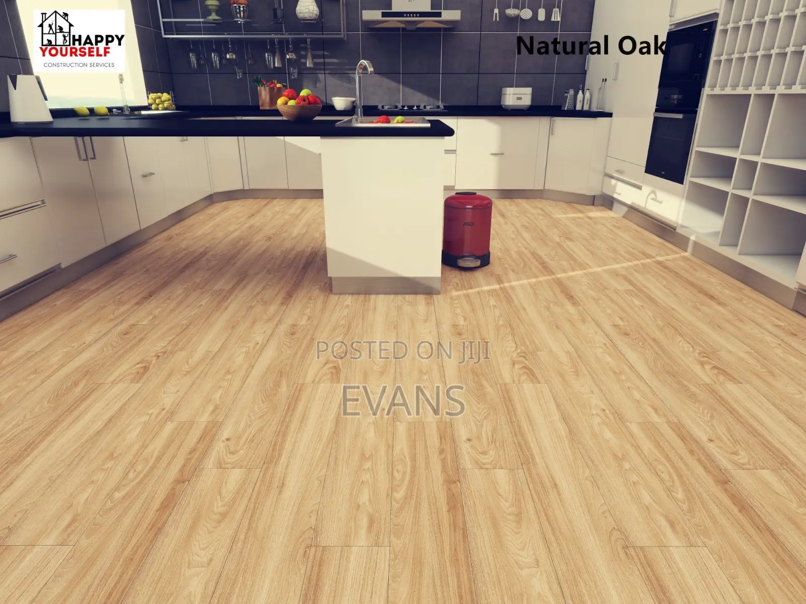 Spc Vynil Natural Oak Shade