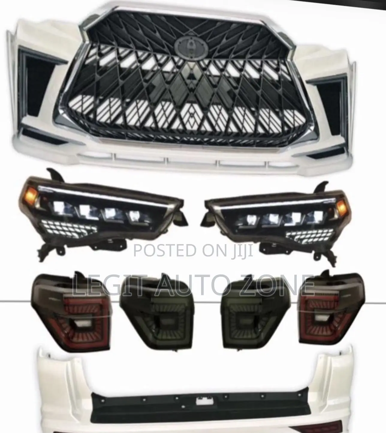 Toyota 4runner 2016,2020 Upgrade Bumper/ Body Kits