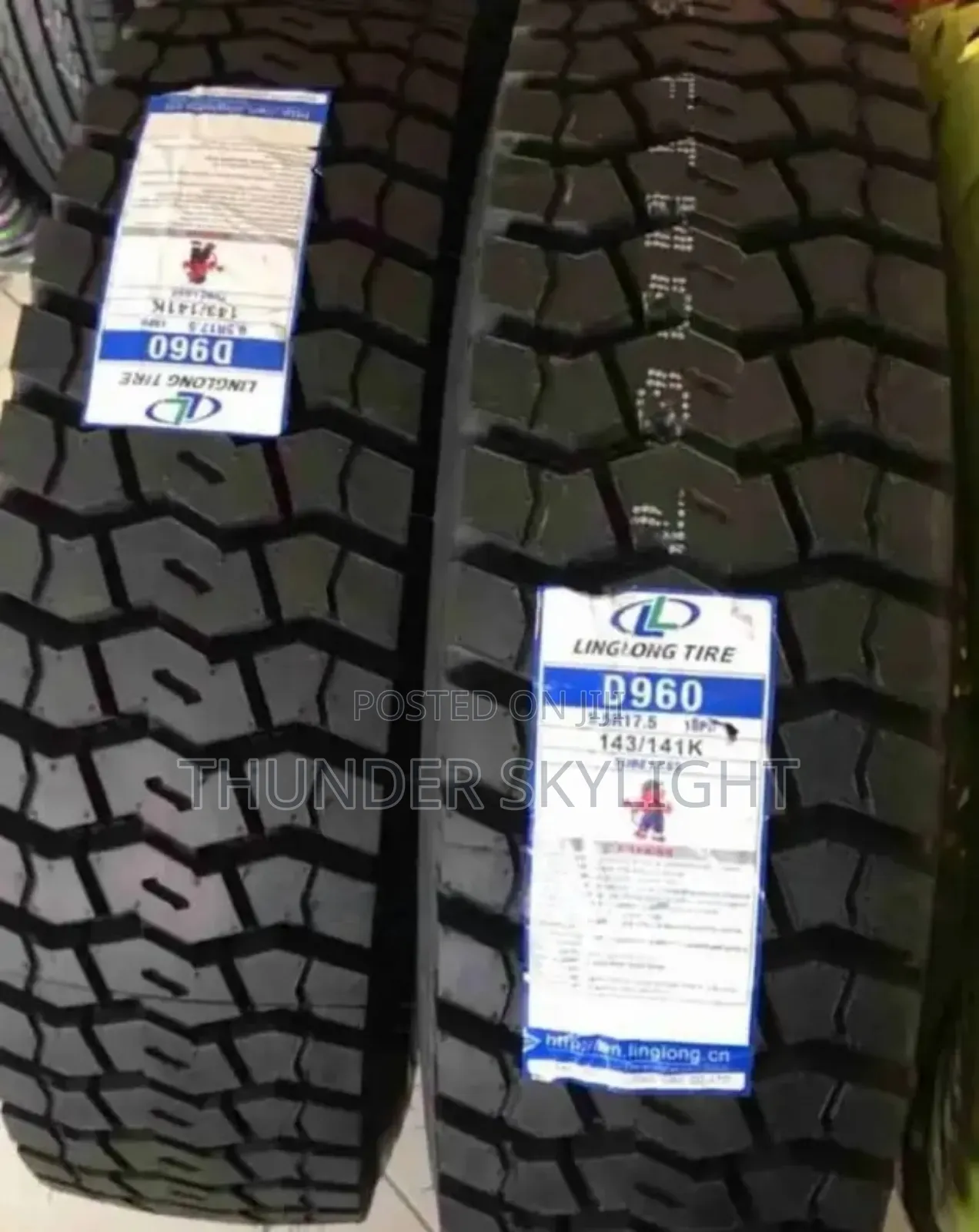 9.5r17.5 Tire Linglong Hd Tyre D960 Rough Pattern