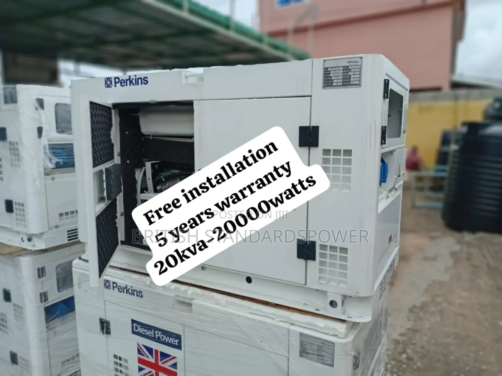 Seamless Power 20kva Silent Diesel Generator