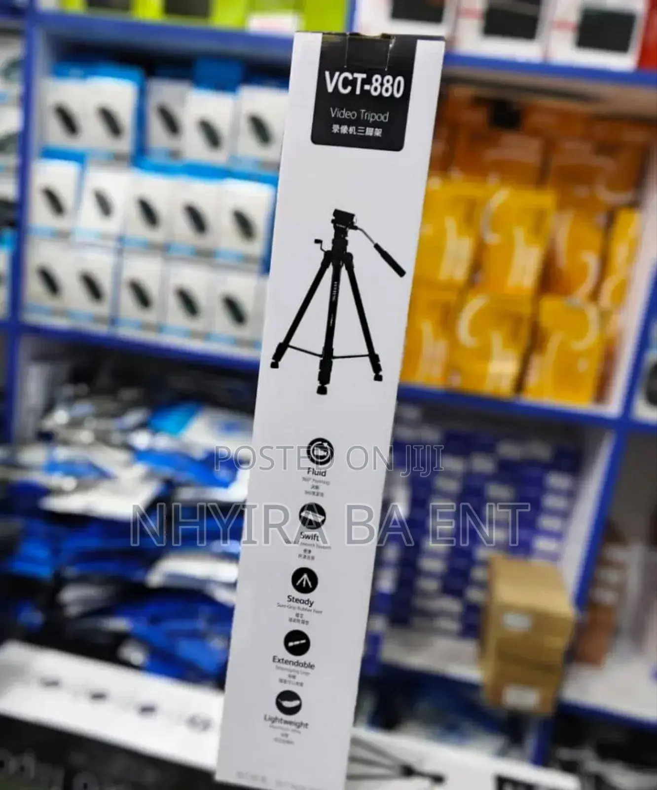 Tripod Camera and Phone Stand and Holders
