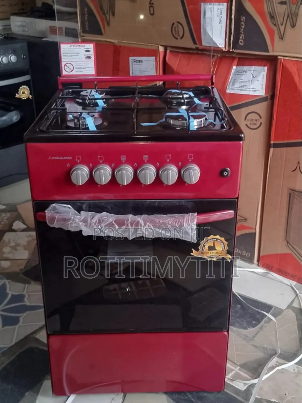 Cooking Becomes Simply When Using Volcano 50x50cm Burner