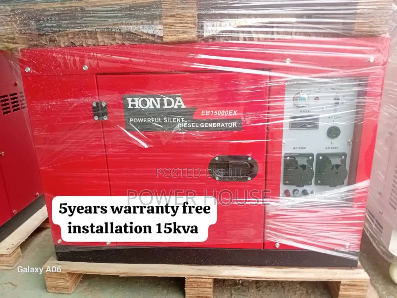 Crystal Engine Honda Diesel Generator 15kva 16500watts 15kva