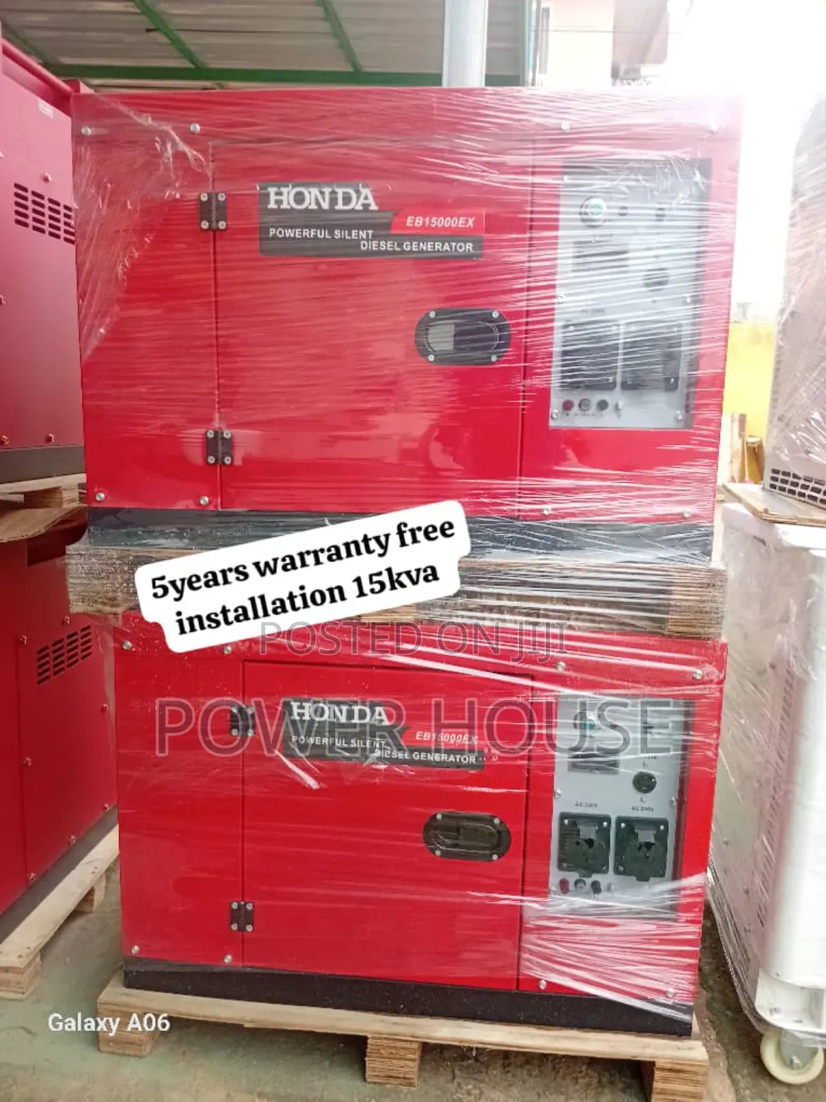 Crystal Engine Honda Diesel 16500watts 15kva 15kva 16500watt