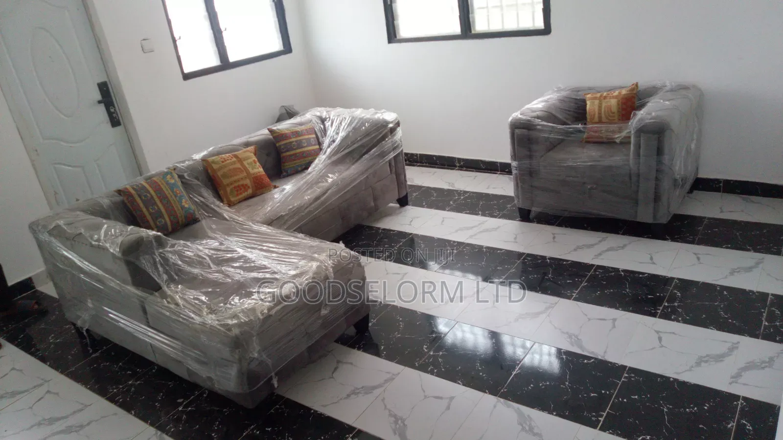 Single Plus L Shape Sofa Furniture With Free Delivery