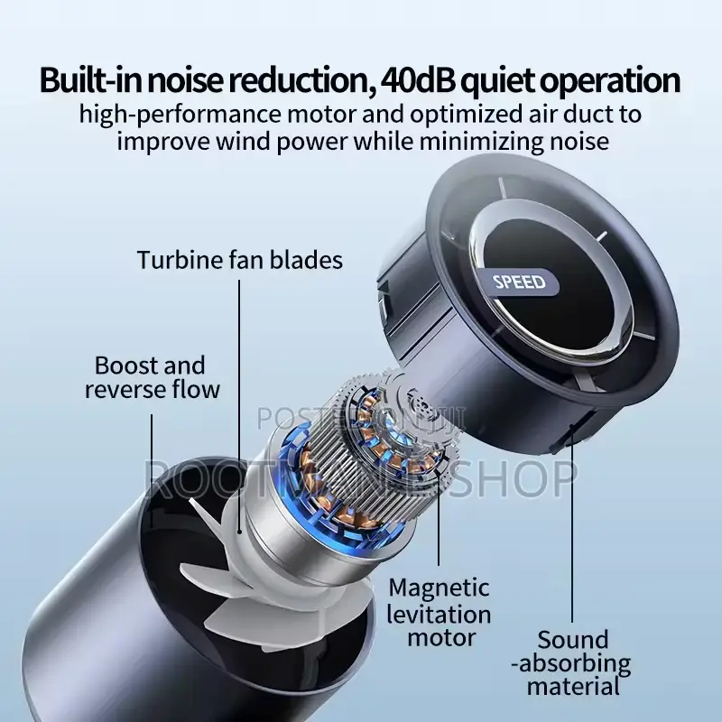 Handheld Fan, Portable Mini Fan, Adjustable Speed ​​(1-100)