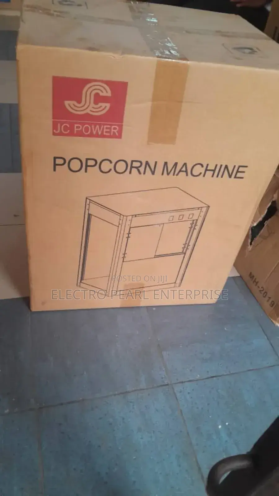 Jc Power Popcorn Machine