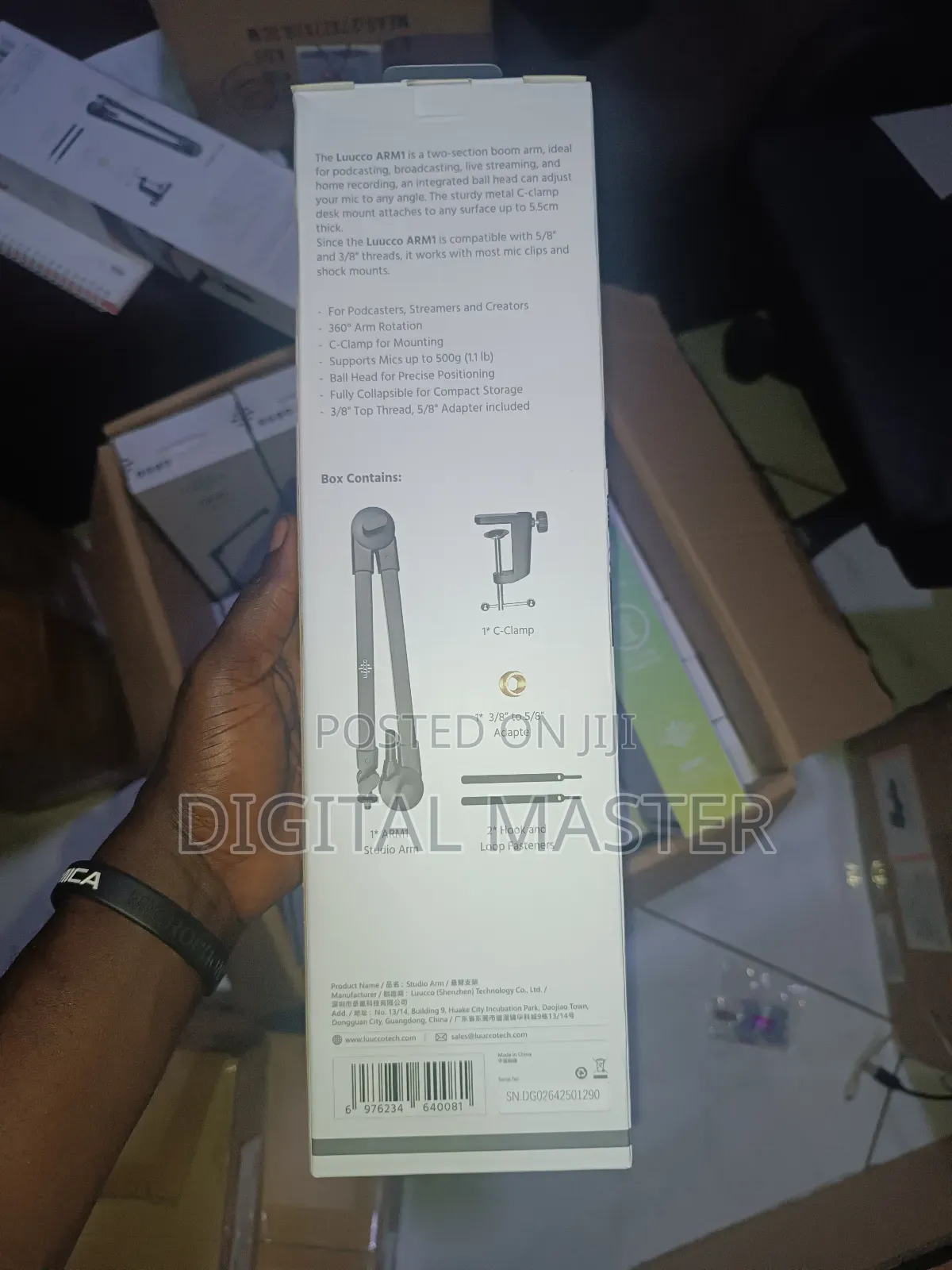 Luucco Arm1 Studio Boom Arm