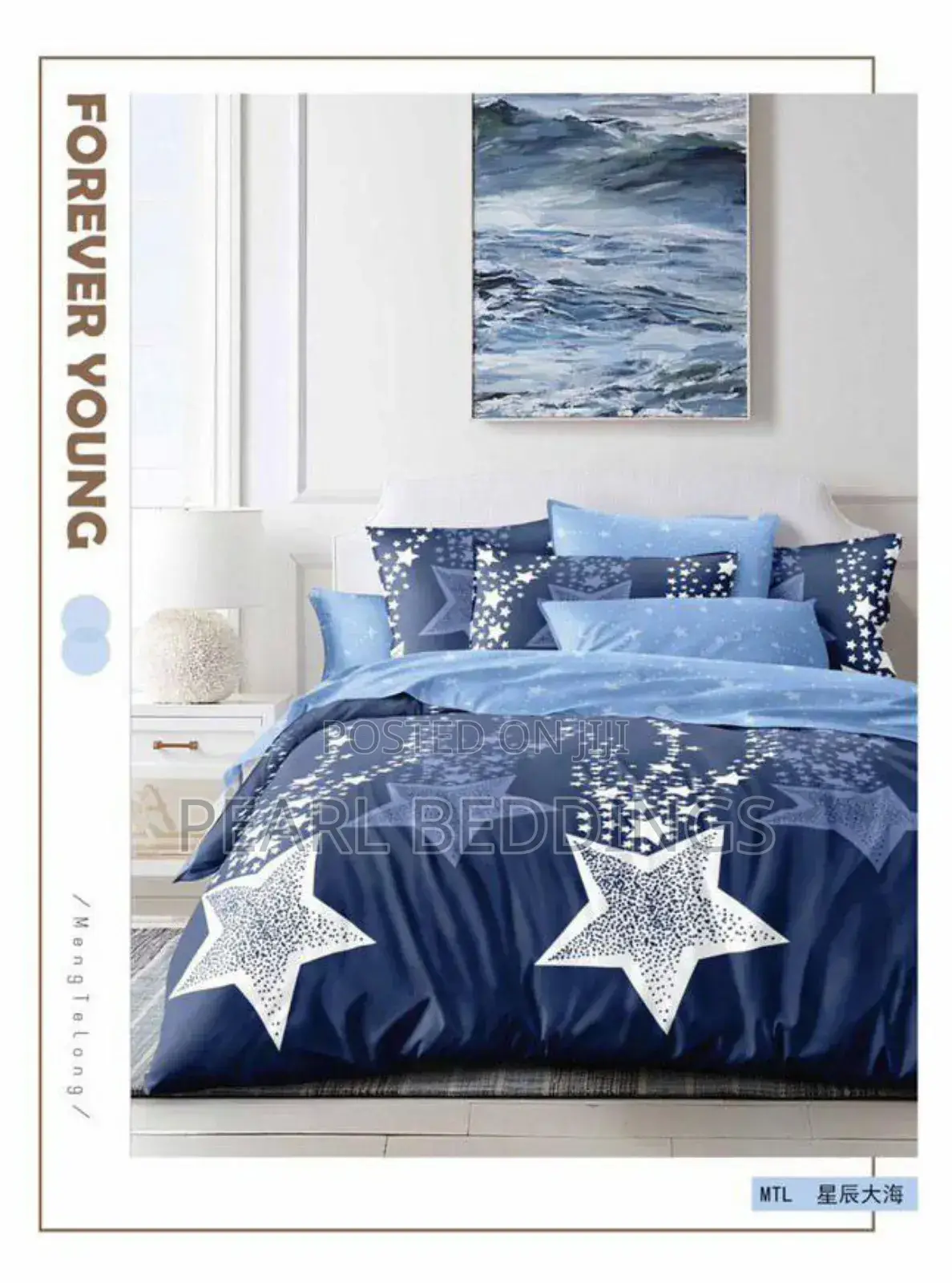6pcs Bedding Set Available in Different Colors and Designs