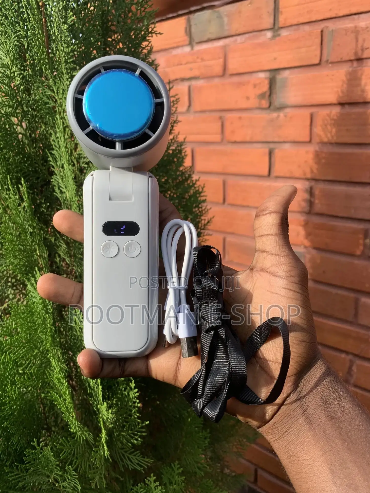 Portable Handheld Fan Turbo Cooling Fan With 100 Speed