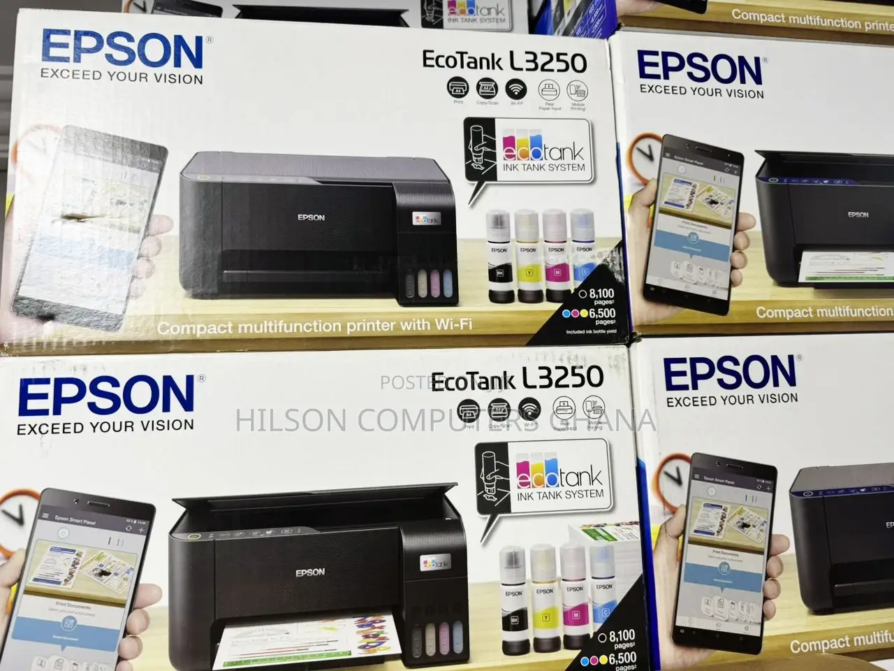 Epson Ecotank L3250 A4 Wi-Fi All-in-One Ink Tank Printer
