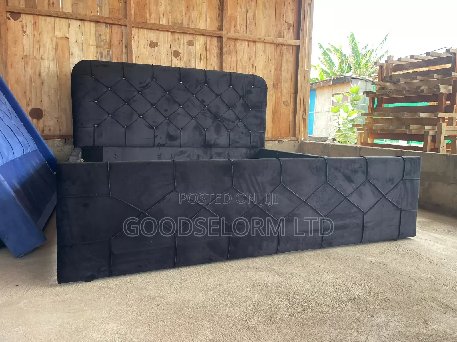 Black Queen Size Bed Frame With Free Delivery