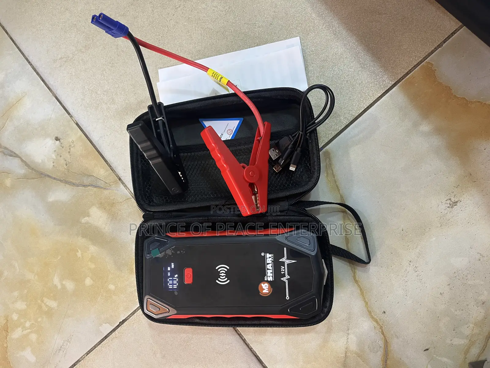 High Power Battery Car Jump Starter / Wireless Phone Charge