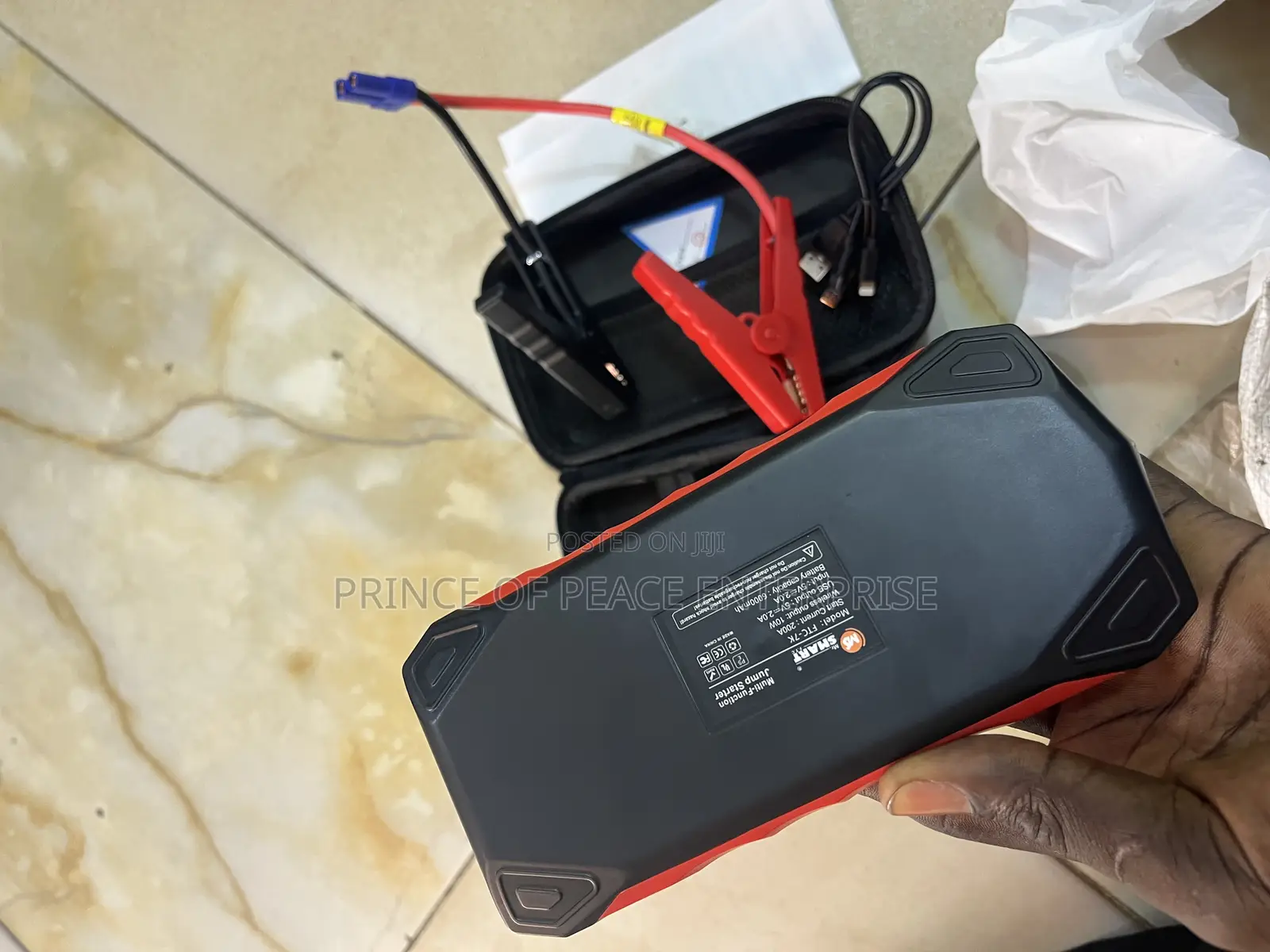 High Power Battery Car Jump Starter / Wireless Phone Charge