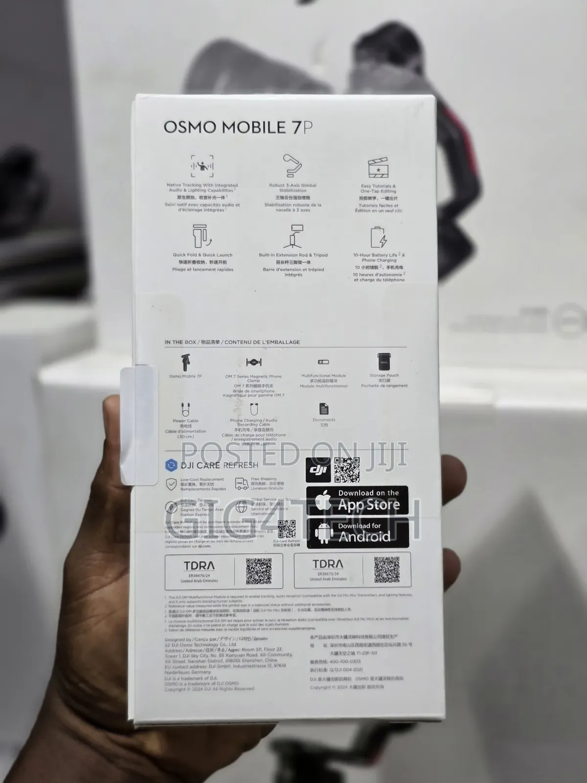 Dji Osmo Mobile 7p Smartphone Gimbal