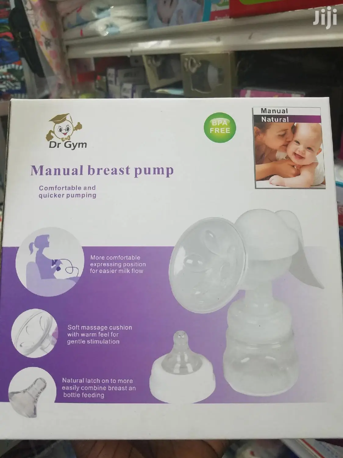 Manual Breast Pump, Dr Gym