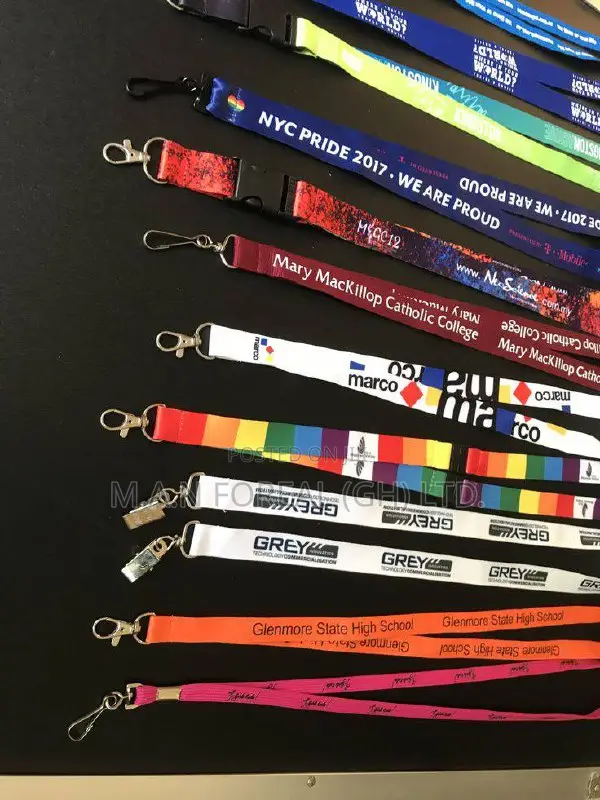 Full Colour Lanyard Printing And Branding