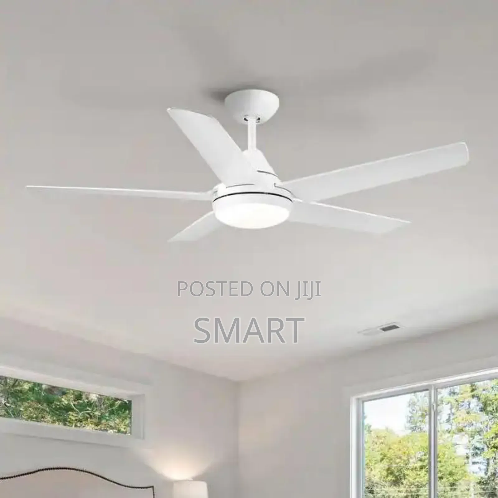 Executive Art Ceiling Fanlight With Led Light