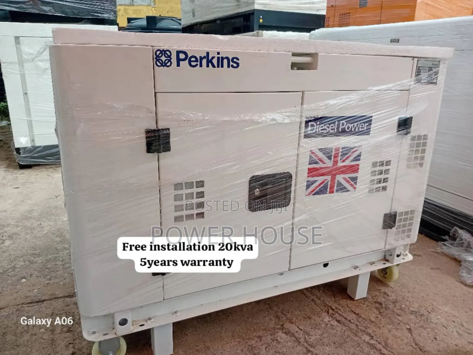 Zenithwatt Perkins Diesel Generator 20kva
