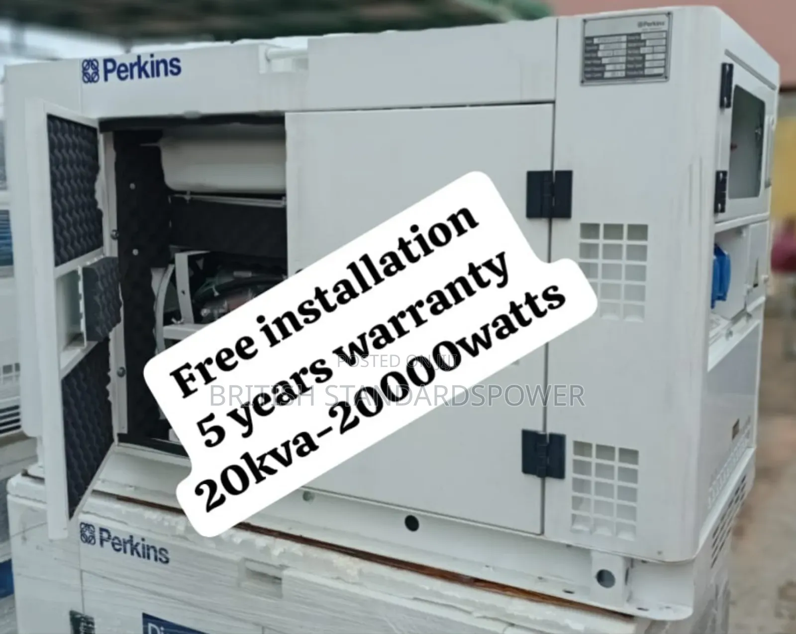 High Pressure Power 20kva Silent Diesel Generator
