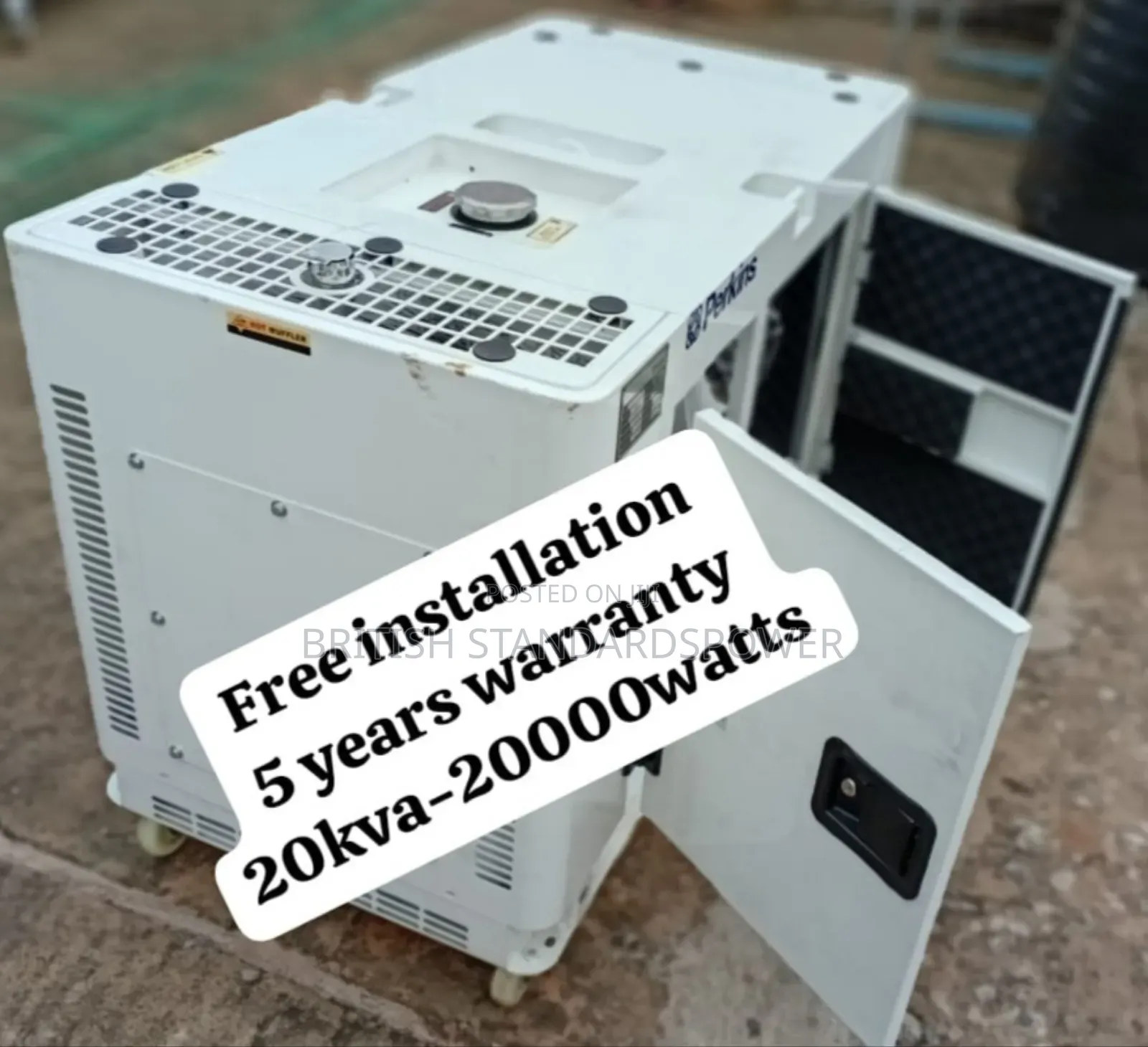 Large Scale 20kva Silent Diesel Generator