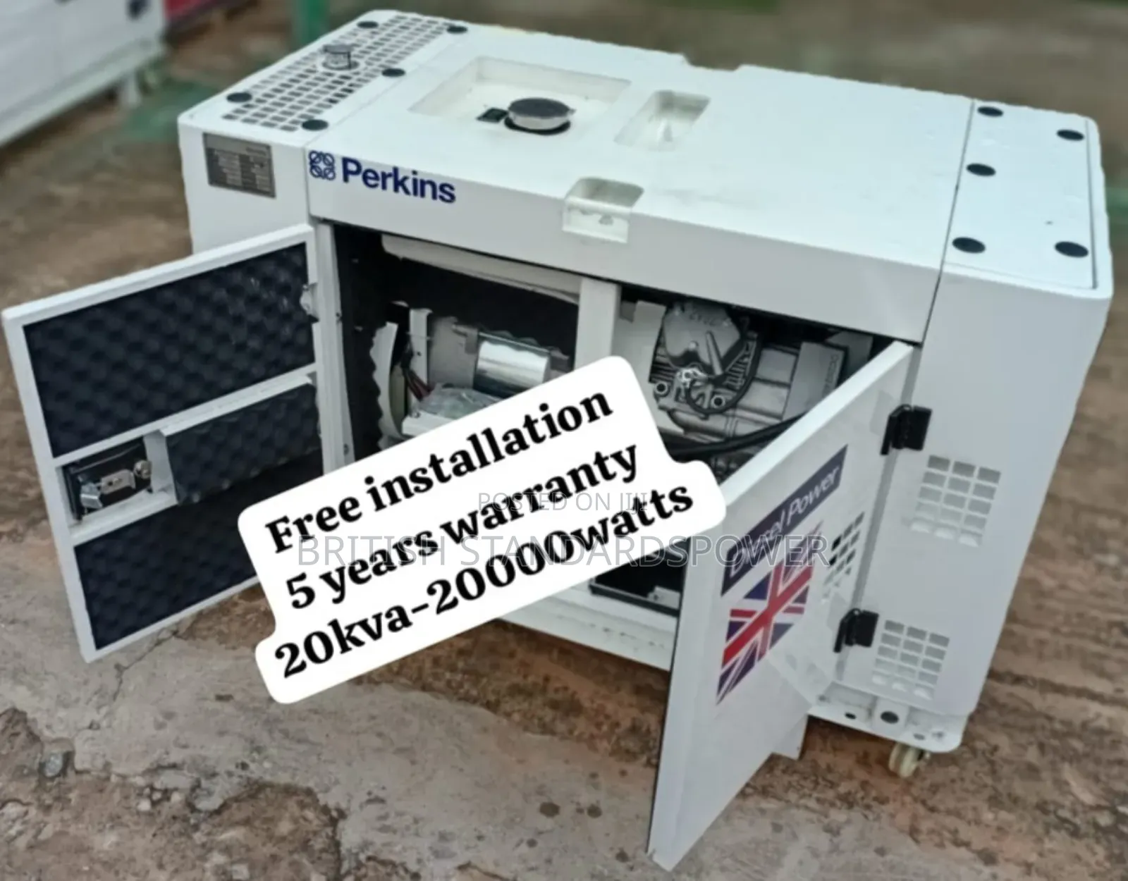 Heavy Load Capacity 20kva Silent Diesel Generator