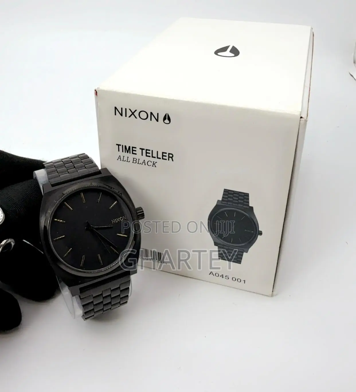 Nixon Time Teller Analog Business Wristwatch || in Black