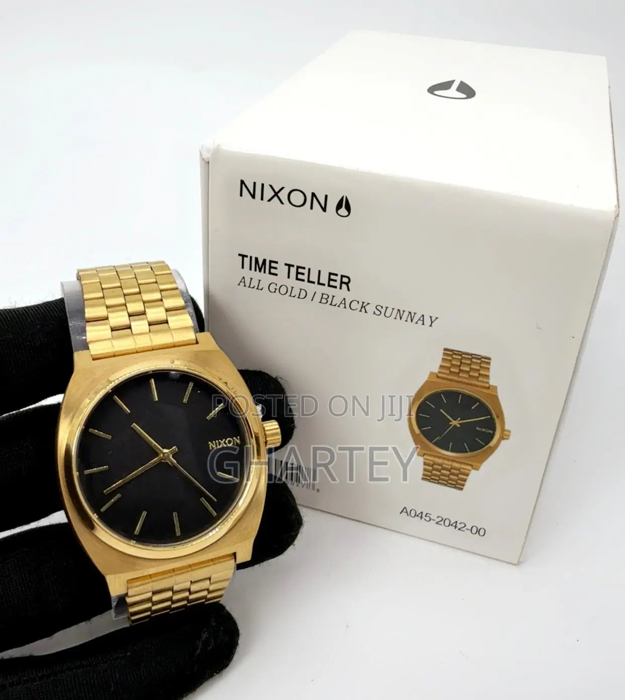Nixon Time Teller Wrist Watch - Gold