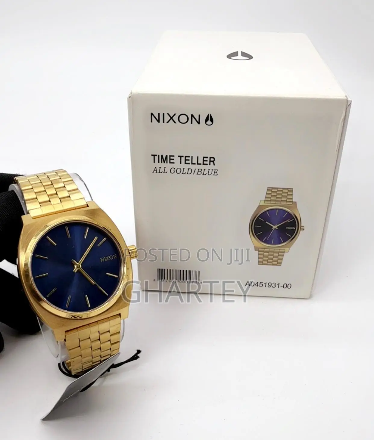 Nixon Time Teller Wrist Watch - Gold