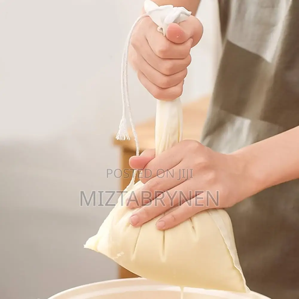 Reusable Cotton Juice Strainer Bag