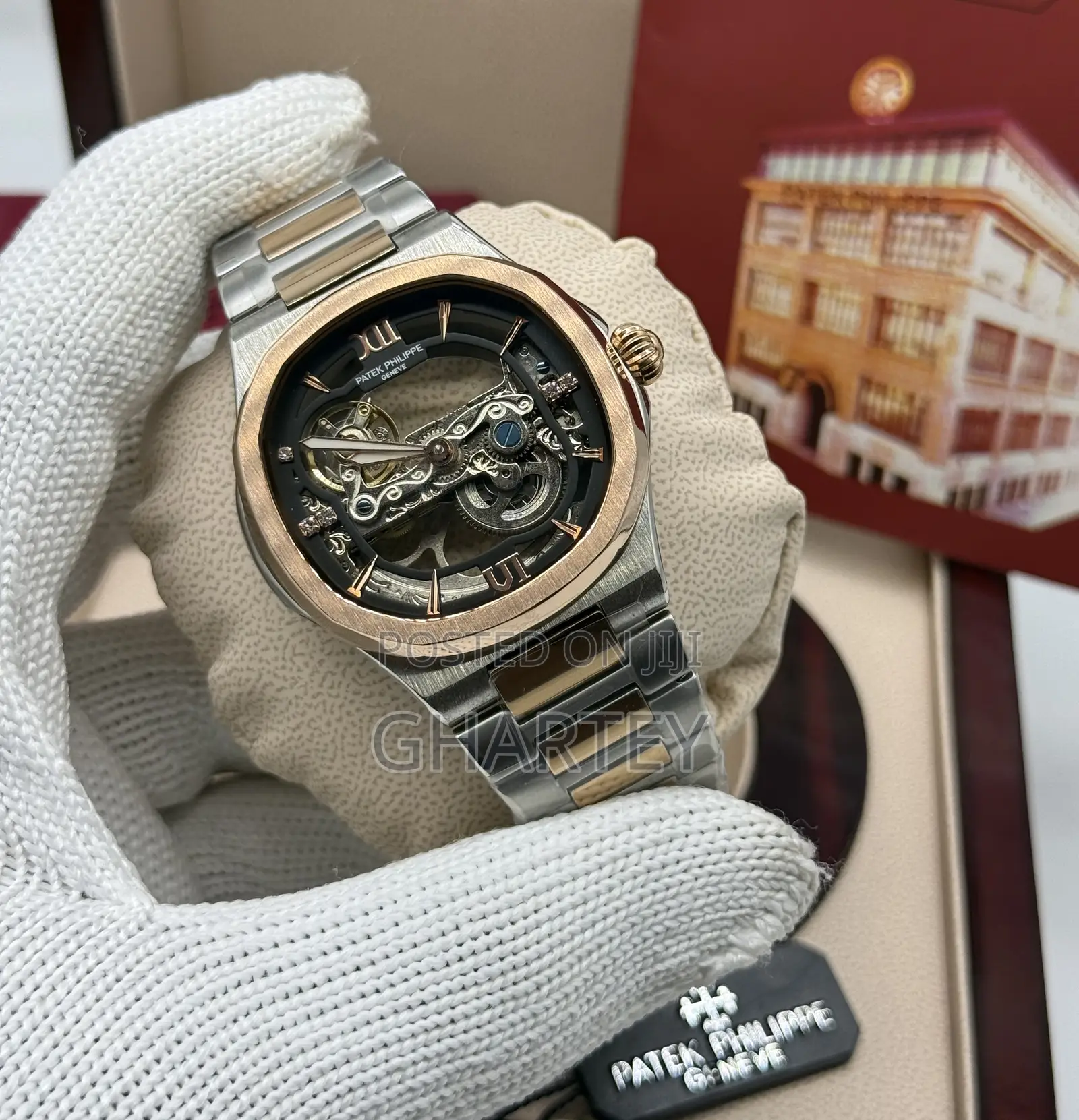 Mechanical Patek Philippe Geneve Premium Watch || for Men