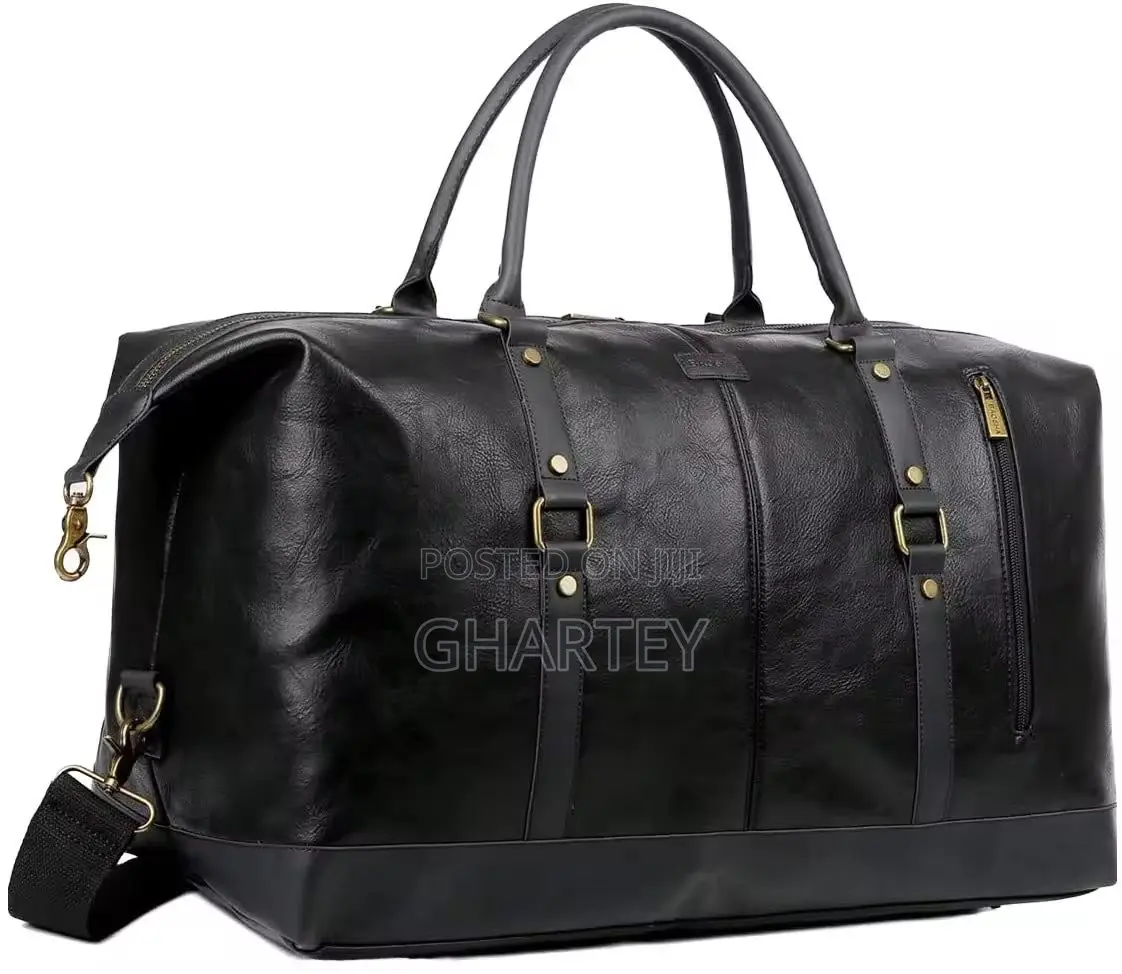 Quality Waterproof Material Duffle Bag || Black
