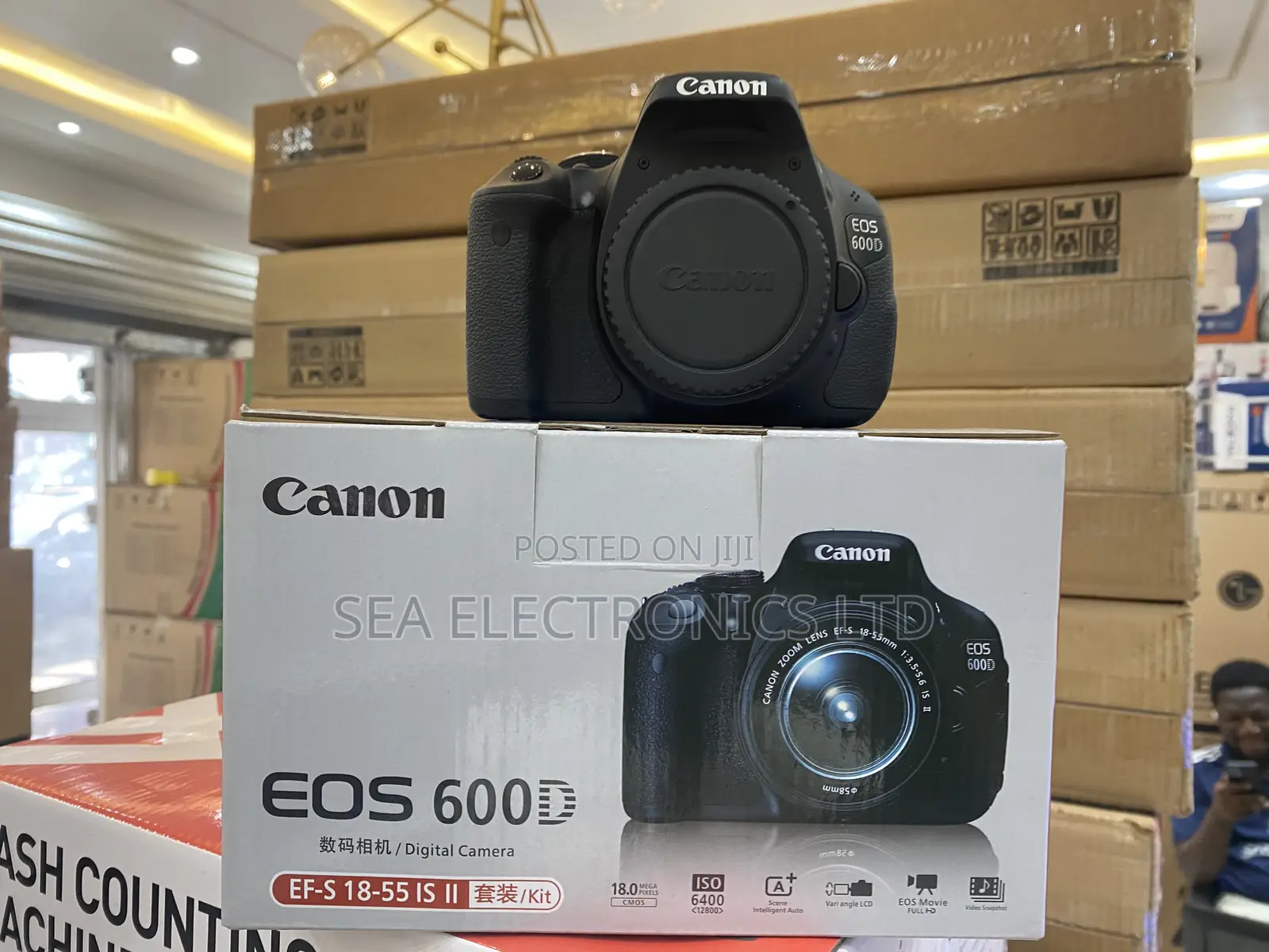 Quality Canon 600d + 18-55mm F3.5-4 Lens
