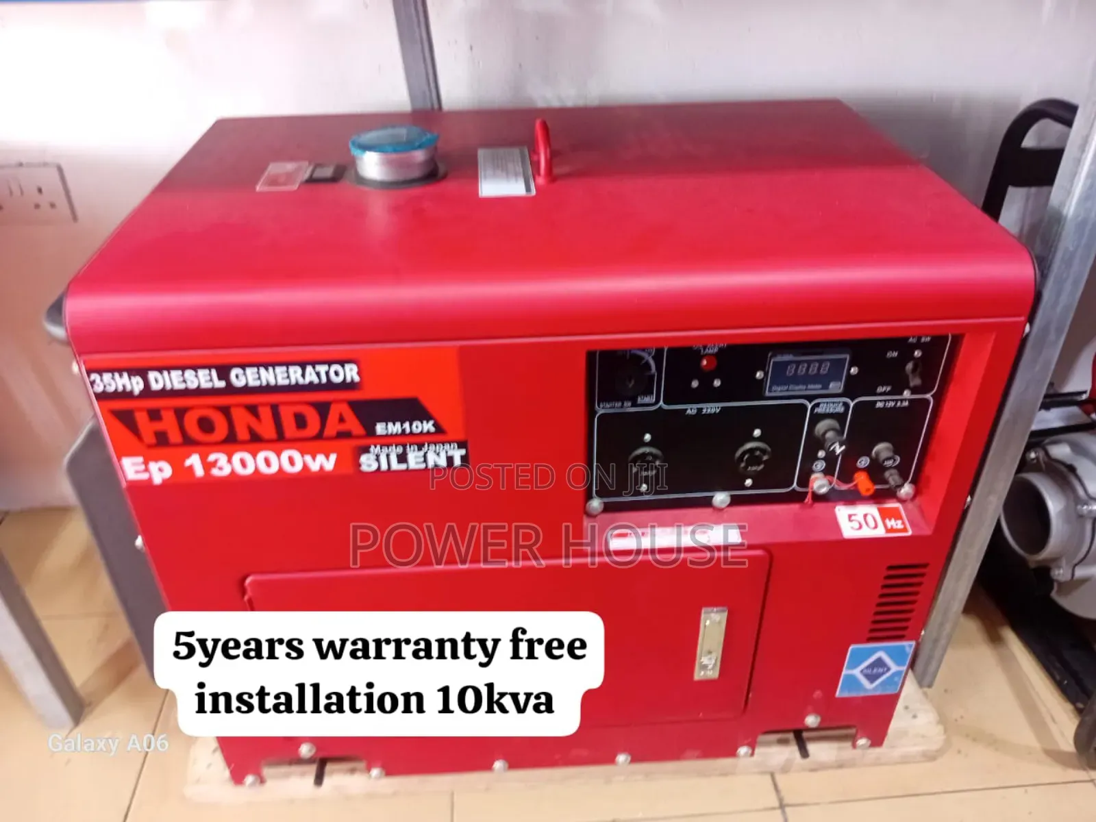 Majestic Vault Honda Diesel Generator 10kv Diesel 10kva