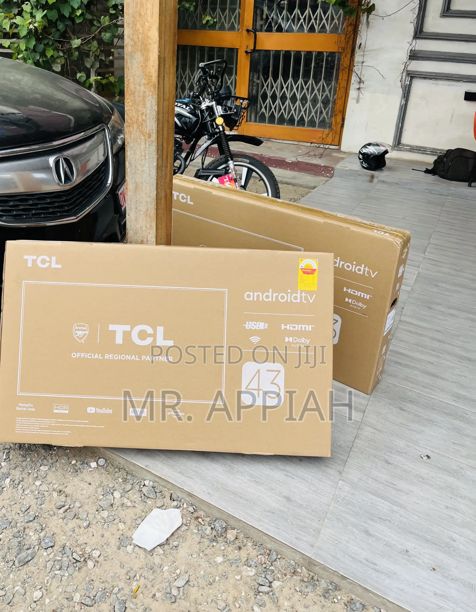 Newly Made TCL 43s4500 43” HDR Google Tv,Electric