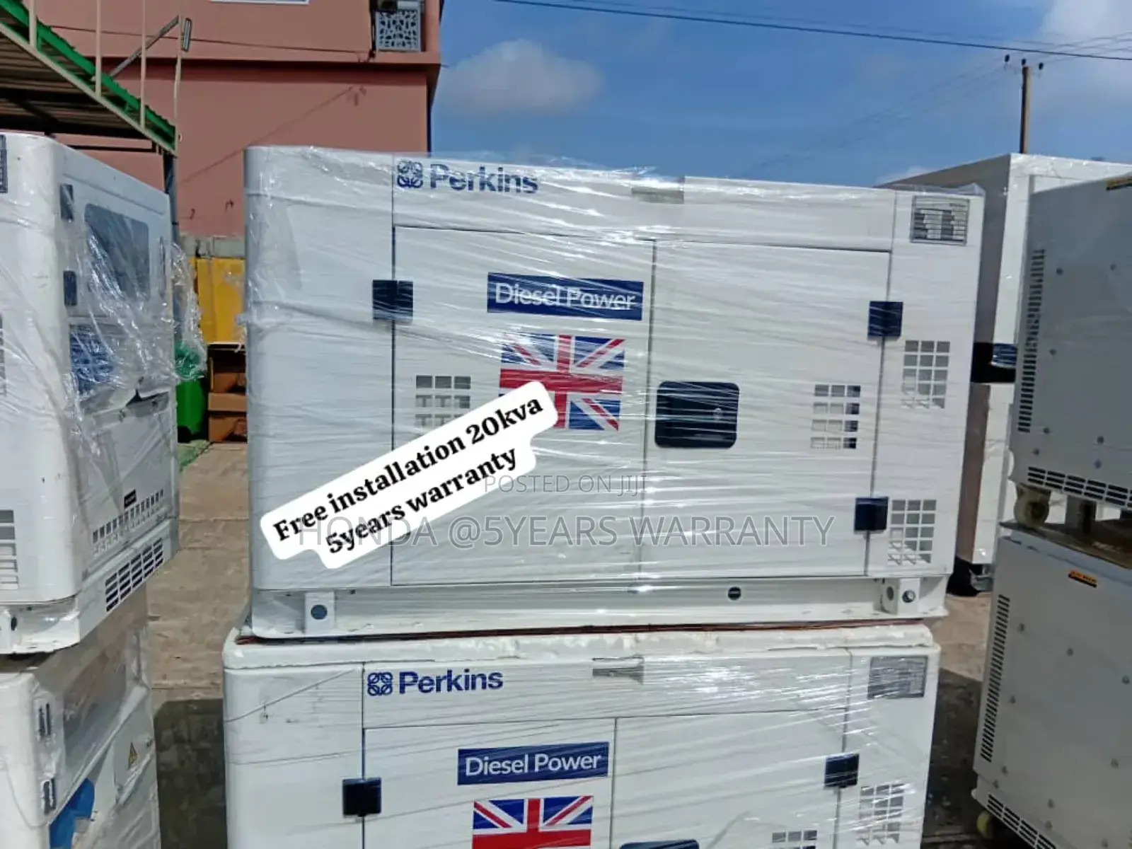 Majestic Emp Perkins Diesel Generator 20kva Uk Diesel