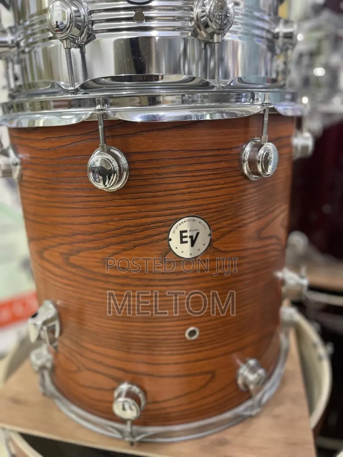 Ev High Grade 5-Piece Complete Drumset