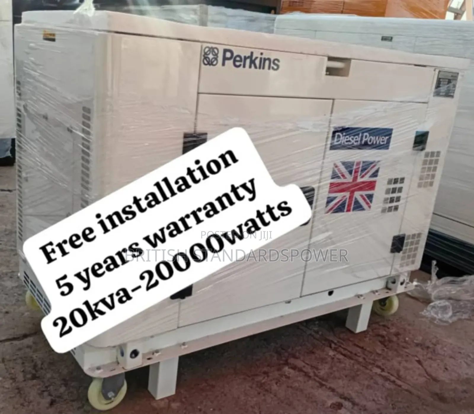 Industrial Class 20kva Silent Diesel Generator