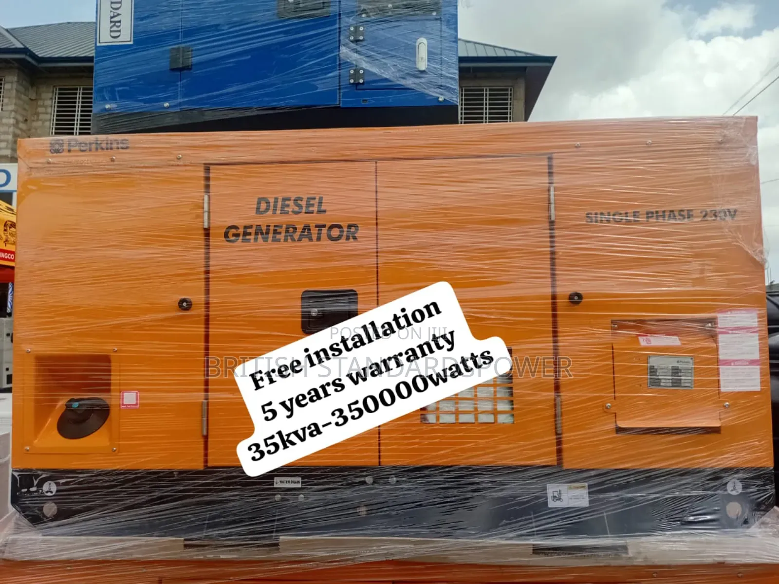 35kva Silent Diesel Genset for Industrial Scale Operations