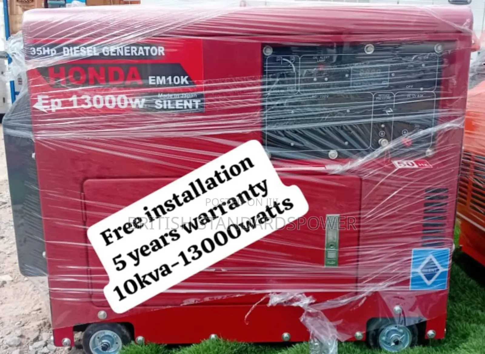 Prime Power Plant 10kva Diesel Generator 10kva
