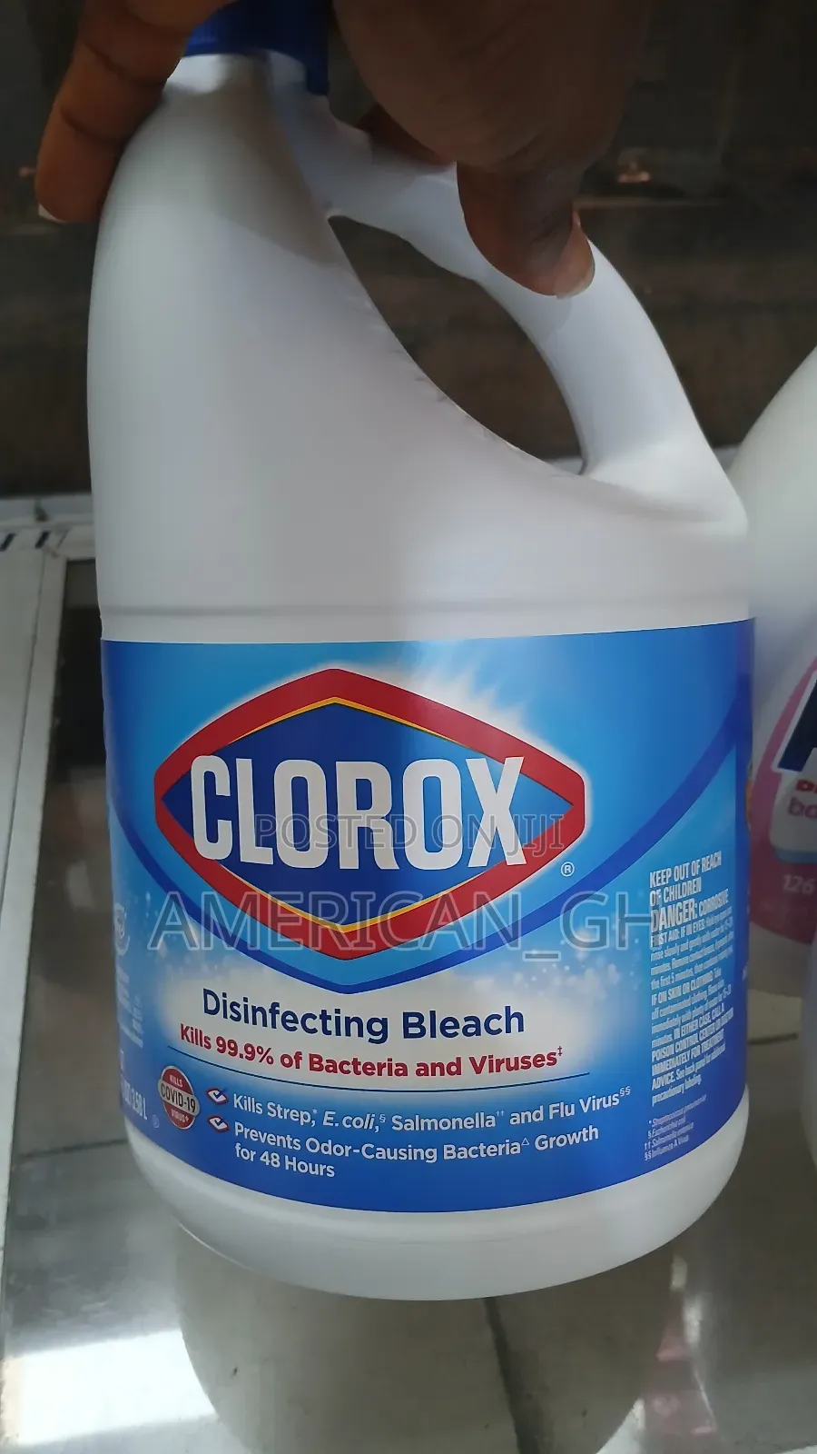 Clorox Disinfecting Bleach, 3.58l