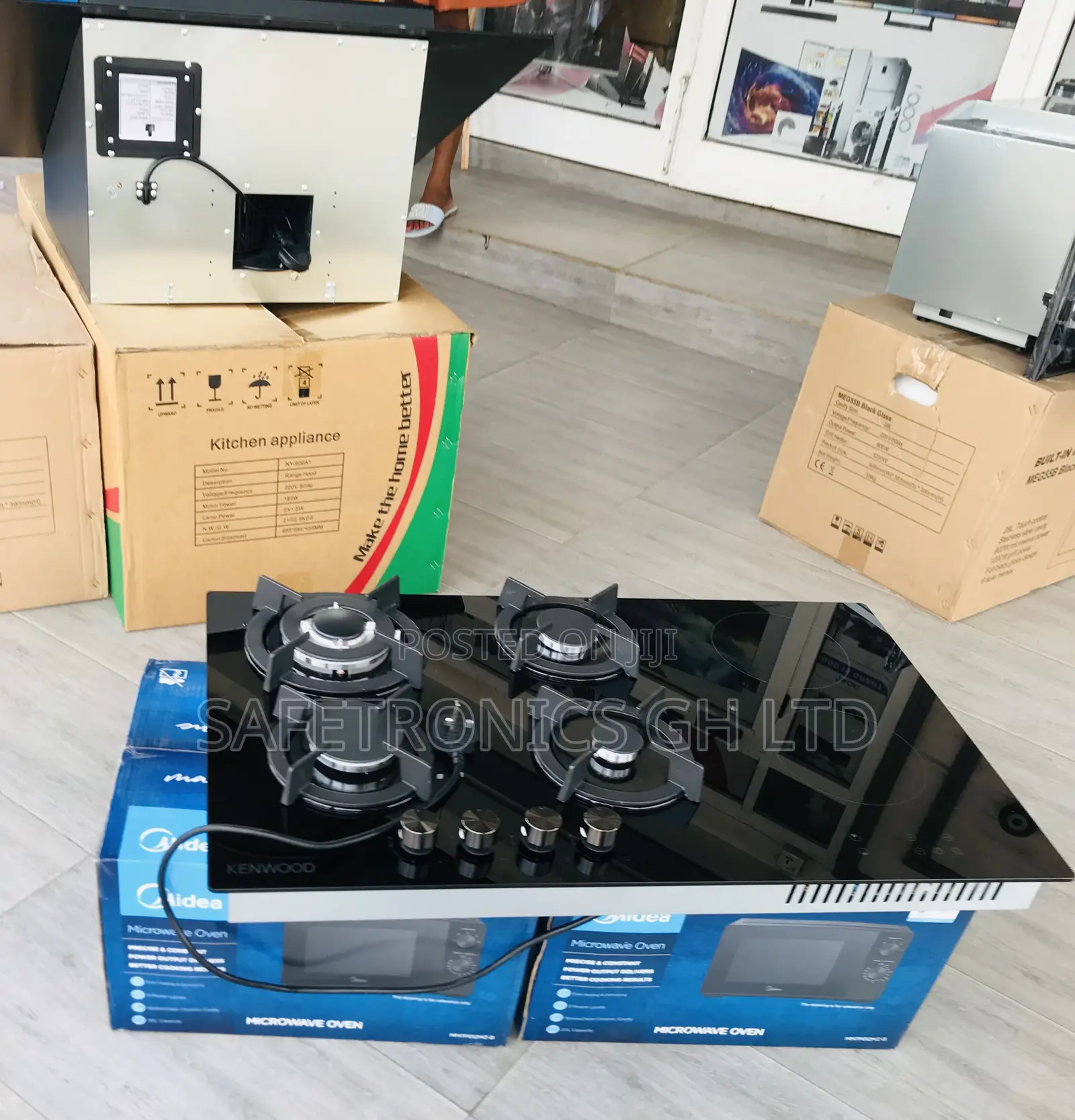 Perfect Fast Ceramic 90cm 4 Gas 2 Electric Built In