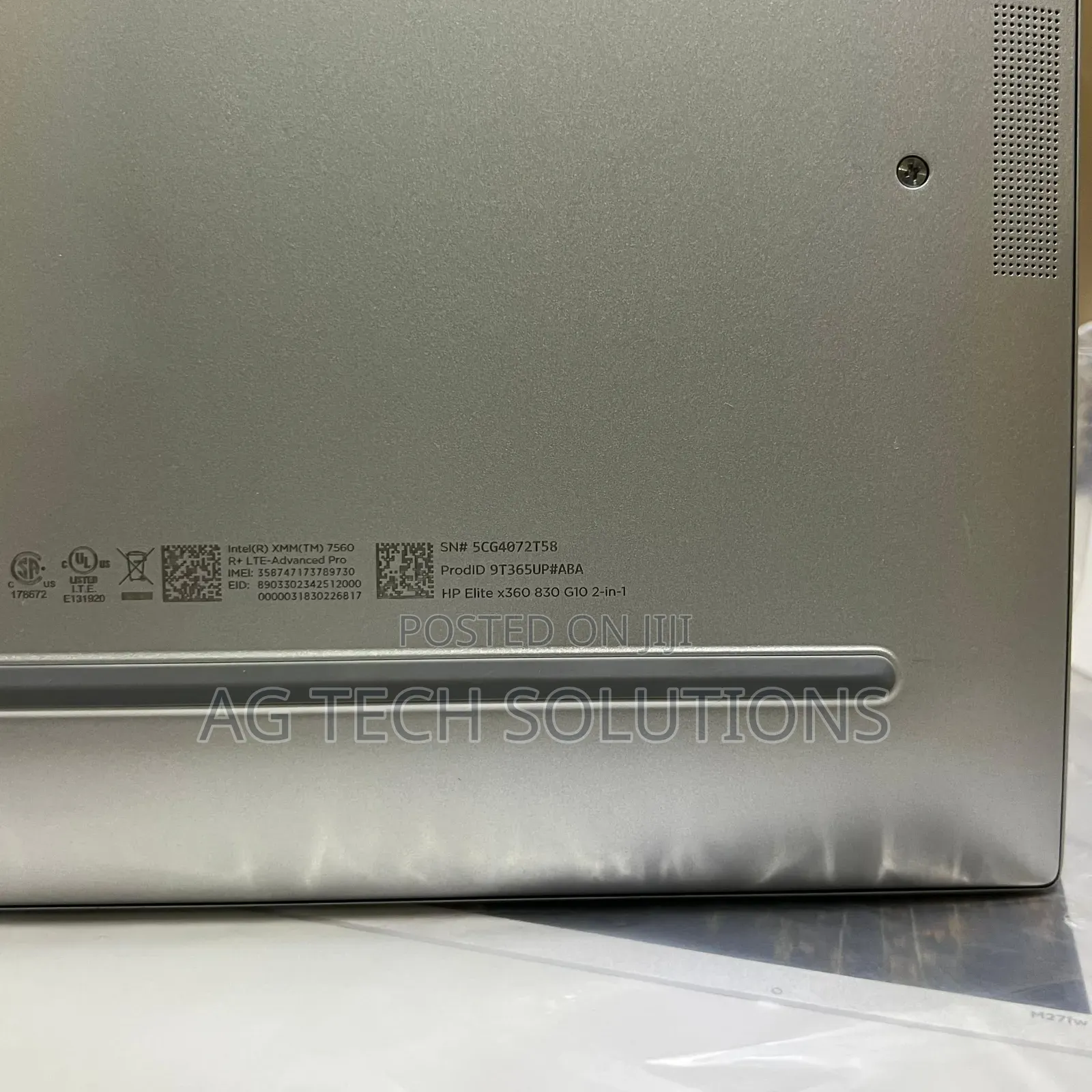 New Laptop HP 16GB Intel Core I5 SSD 256GB