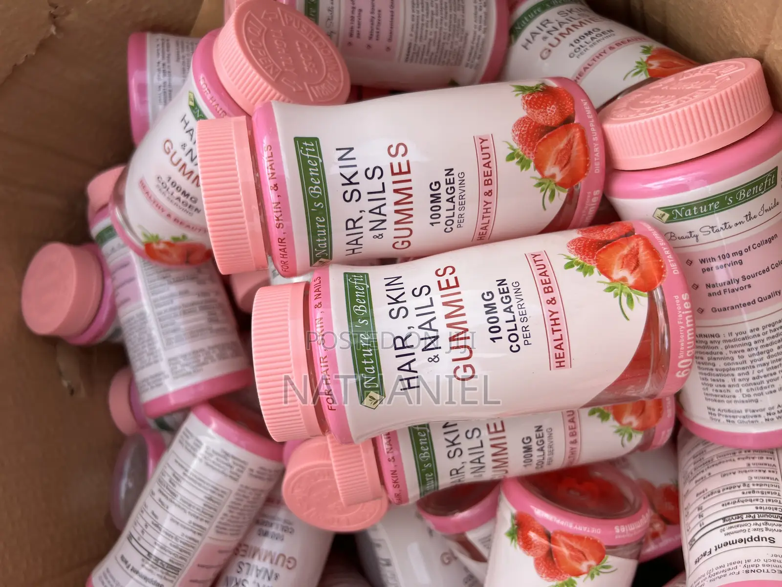 Biotin Gummies(Strawberry Flavored)
