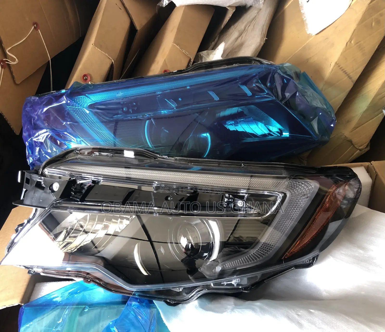 Honda Pilot 2016 2017 2018 Headlight Led Halogen Head Light