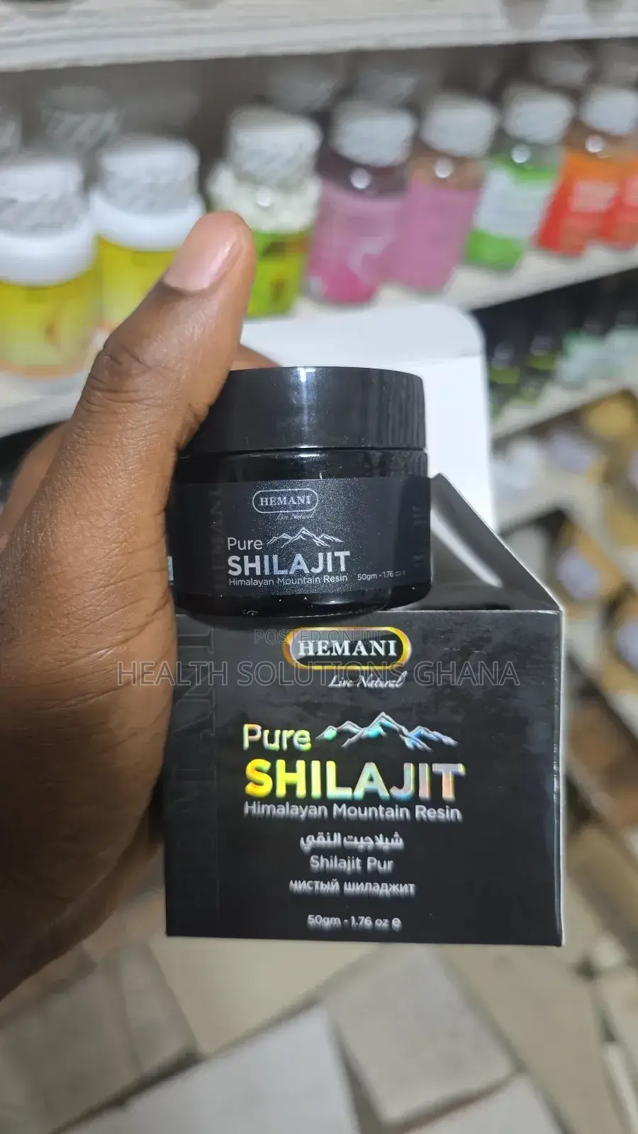 Pure Shilajit Resin From Himalayan