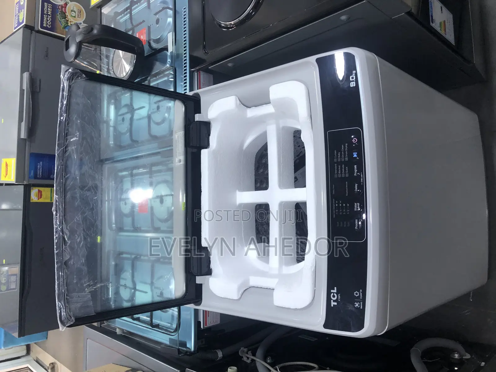Quick TCL Washing Machine Top Load Full Automatic 9kg